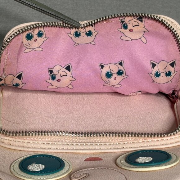 Pokemon Loungefly Jigglypuff Mini Backpack Cosplay Faux Leather RARE - Picture 11 of 11